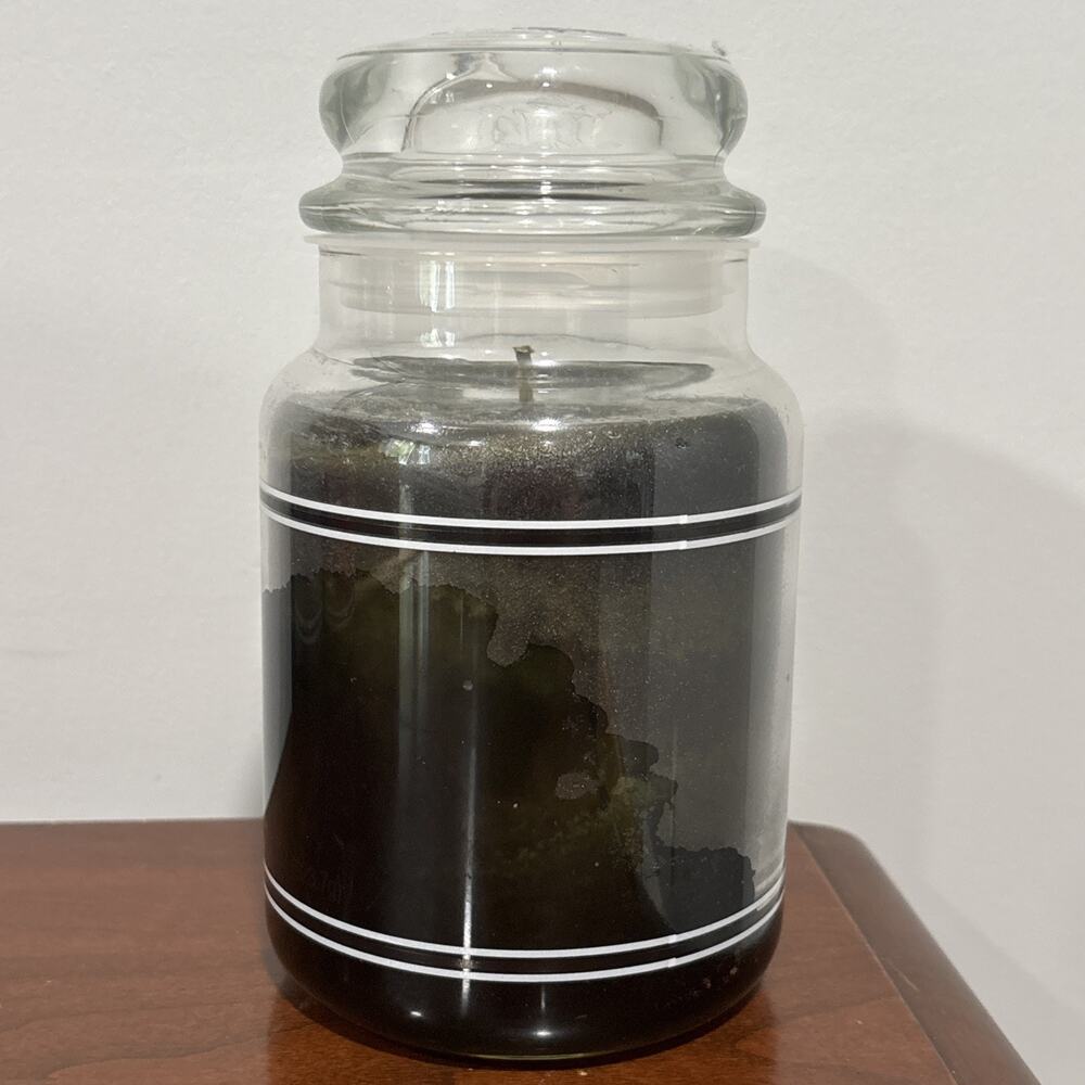 Yankee Candle Holiday Twinkle Housewarmer 22 oz Black Band New Rare HTF Retired - Picture 3 of 7